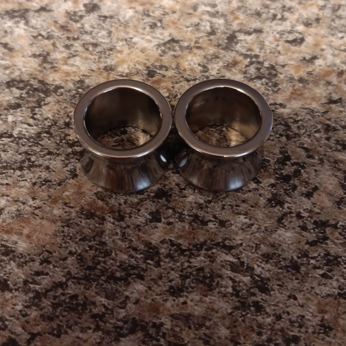 Surgical Steel Double Flare Gauges